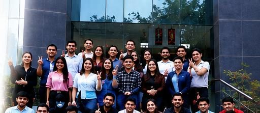DIIS students on campus
